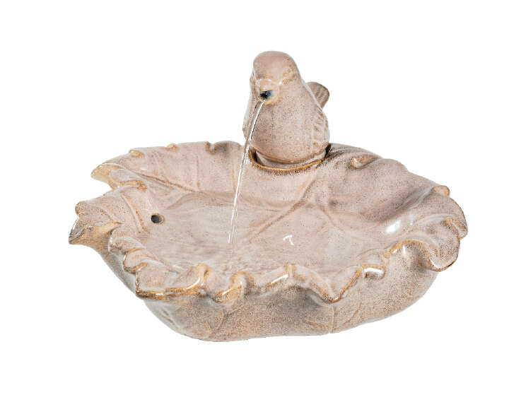 LUMINEO Springbrunnen Vogel